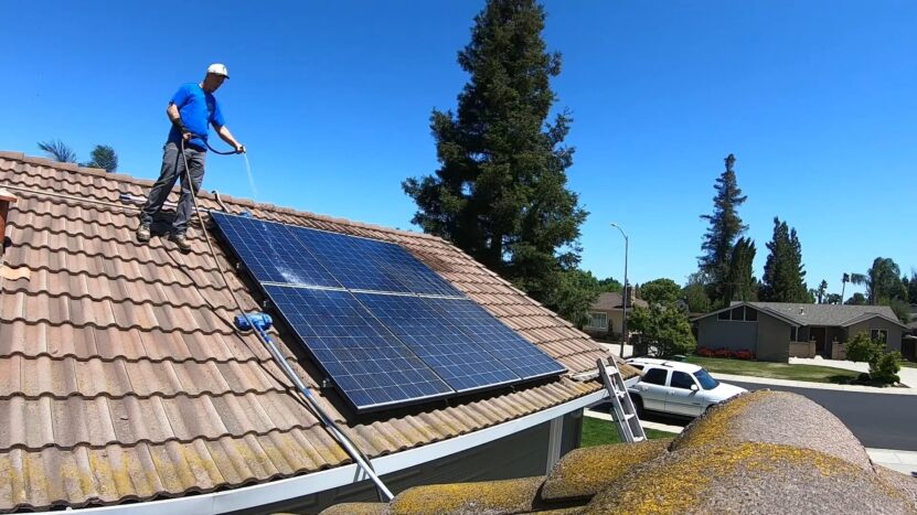 Safety Measure - Cleaning Solar Panels